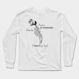 Lauv - Superhero Long Sleeve T-Shirt